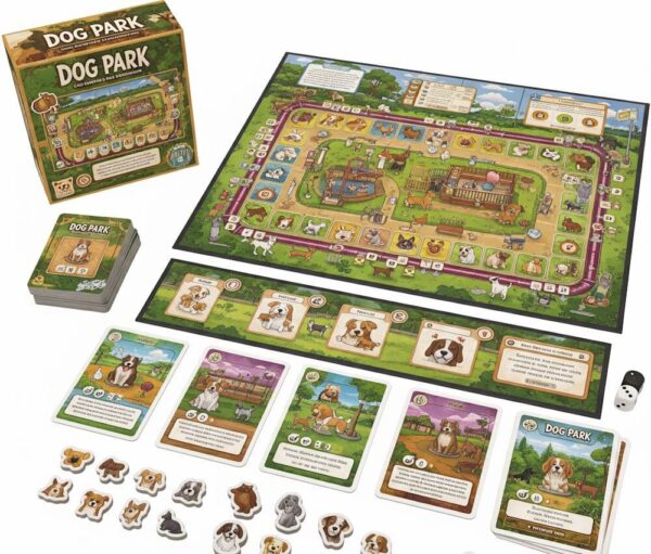 Dog Park – Card Drafting & Walking Simulation